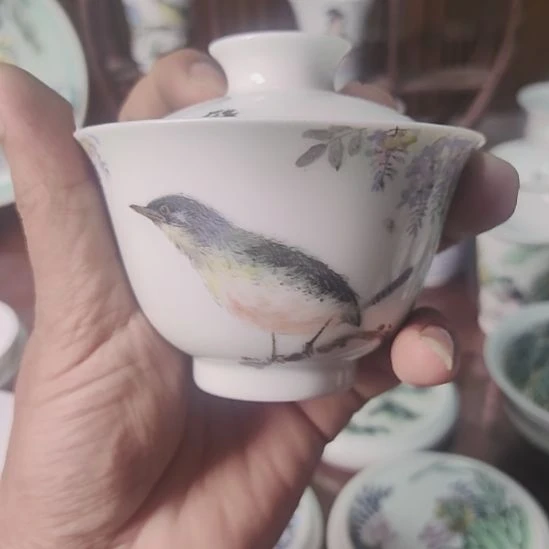 戴玉衡手绘陶瓷杯子
