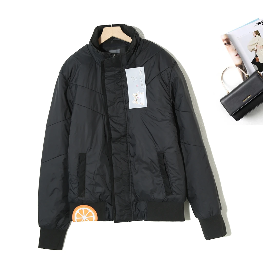 【特价】时尚休闲宽松有型立领保暖男女同款冬爆款休闲棉服-2G193