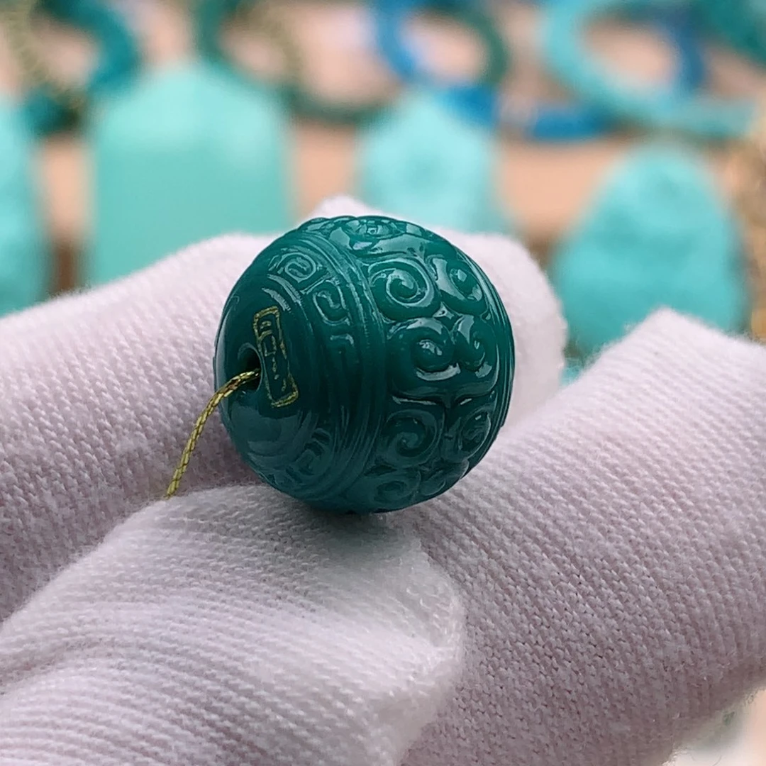 绿松石珠宝奇石未镶嵌13.2✖️11.9