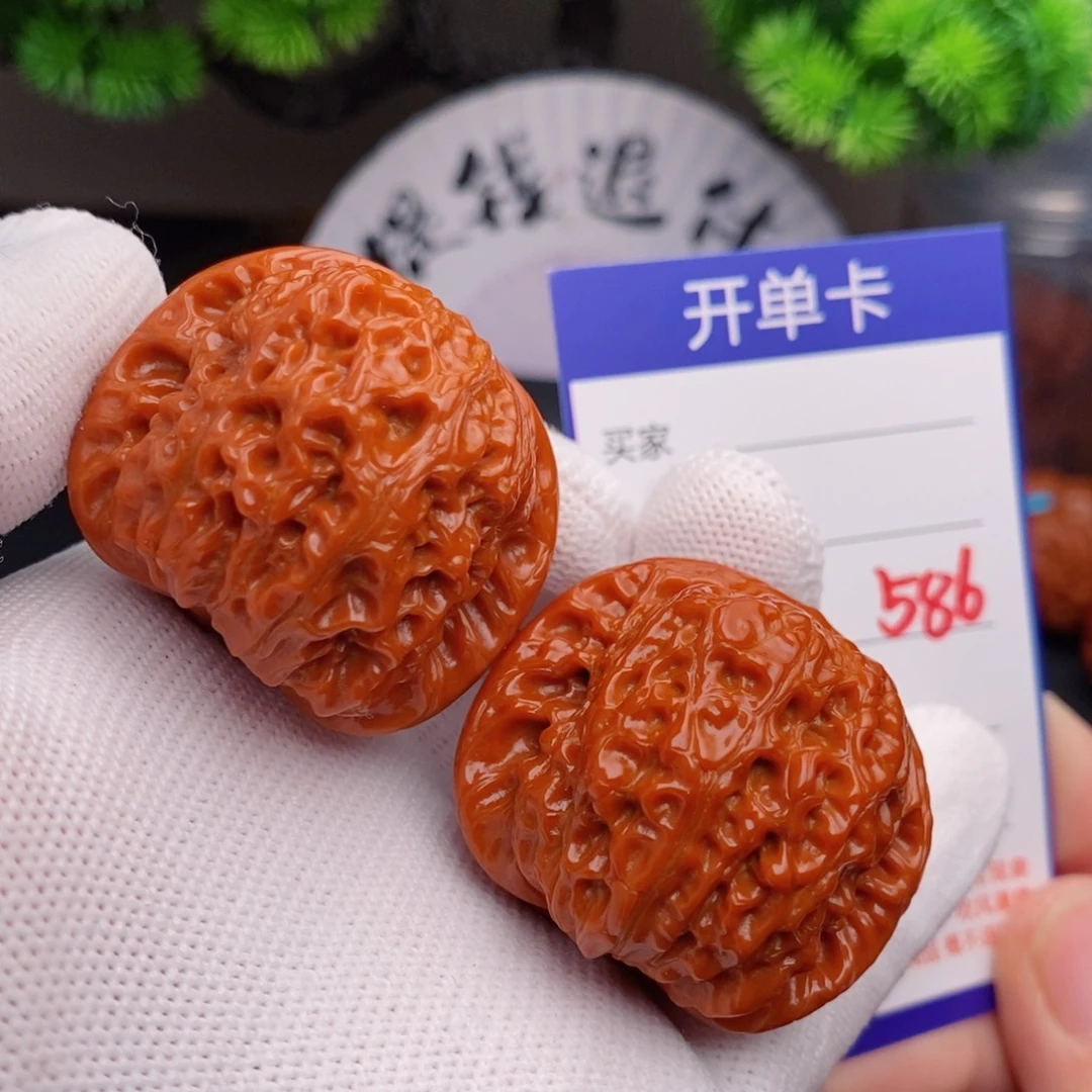 把件文玩核桃39血麒麟586