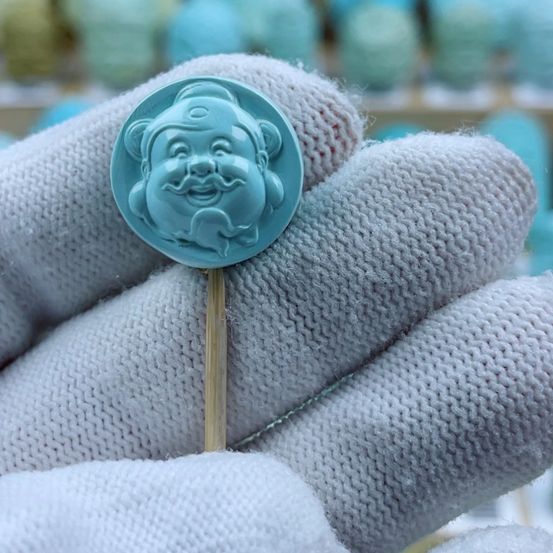 绿松石未镶嵌珠宝奇石