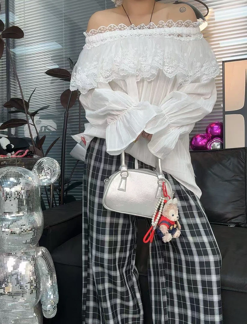 《赵小姐推荐》百搭白色上衣蕾丝