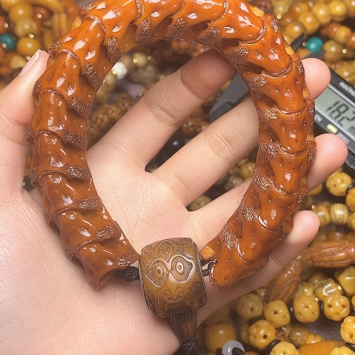 牛骨手串/手链蛇骨手持可调节