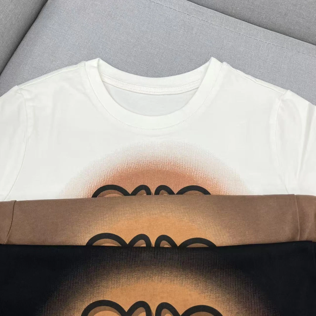 【WW】2025春夏新款百搭时尚T恤简约显瘦短袖上衣YM8667