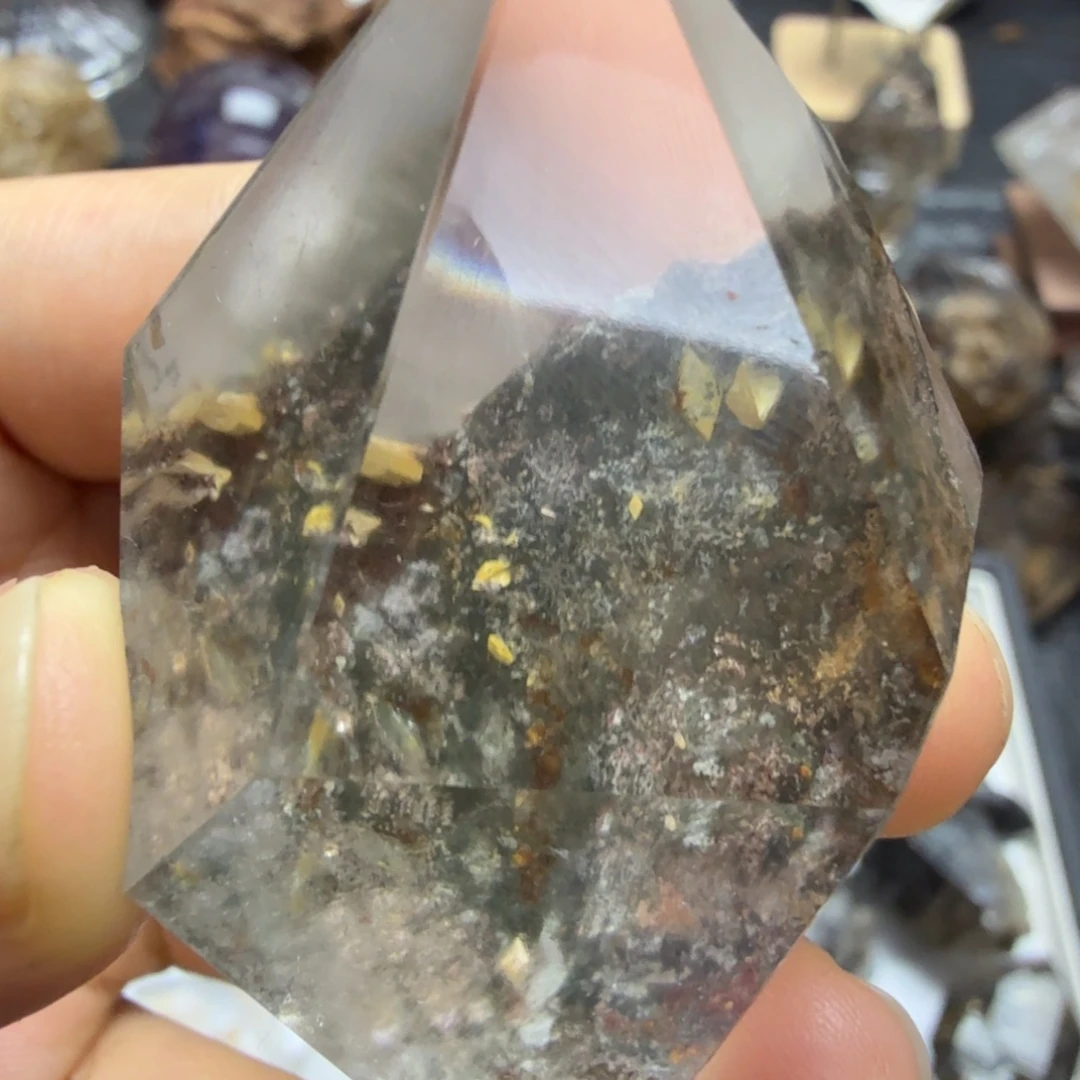 石材彩幽灵水晶随行