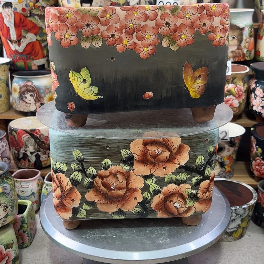 锦***花景德镇炫彩手绘景德镇炫彩手绘