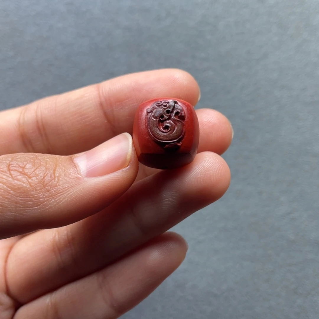 南红玛瑙配饰未镶嵌14.6mm