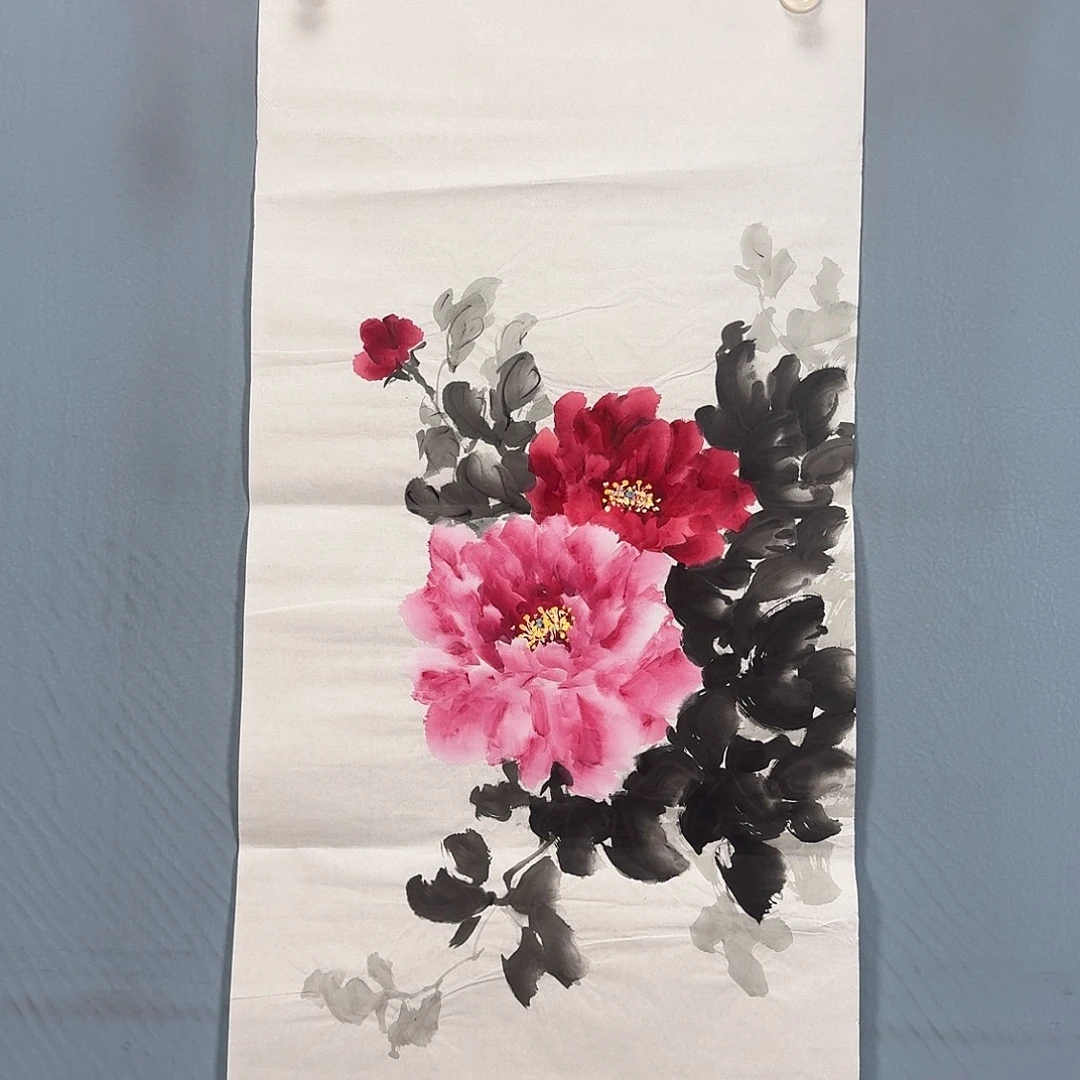 国画403 牡丹一如