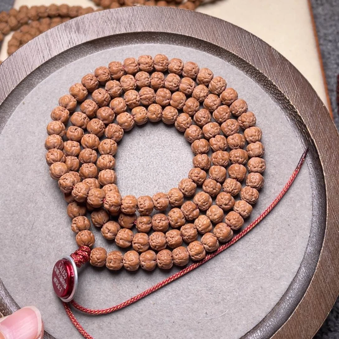 手串金刚菩提可**?梅朵头货佛手108尺寸6.5➕