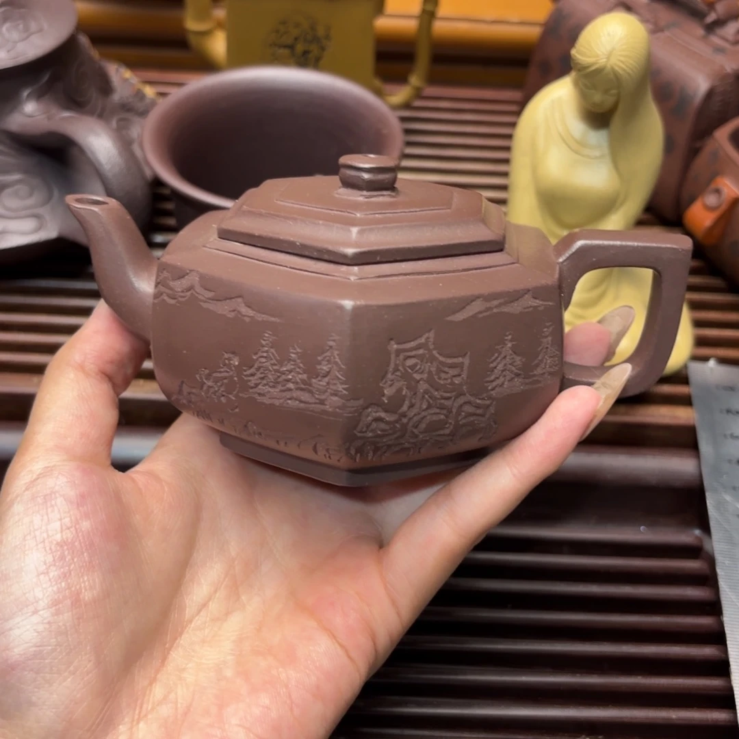 紫砂茶宠精品高端紫砂壶