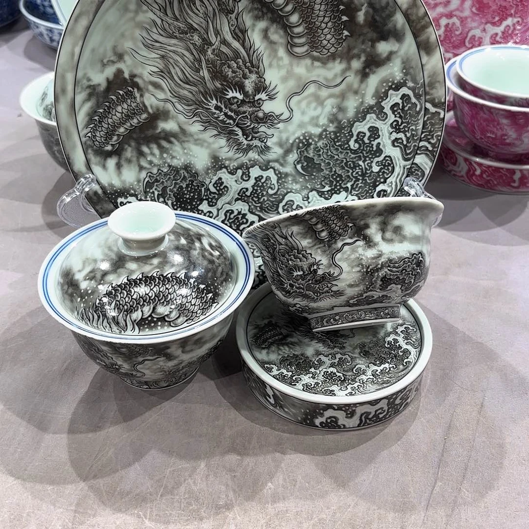 瓷片景德镇瓷器精品展示