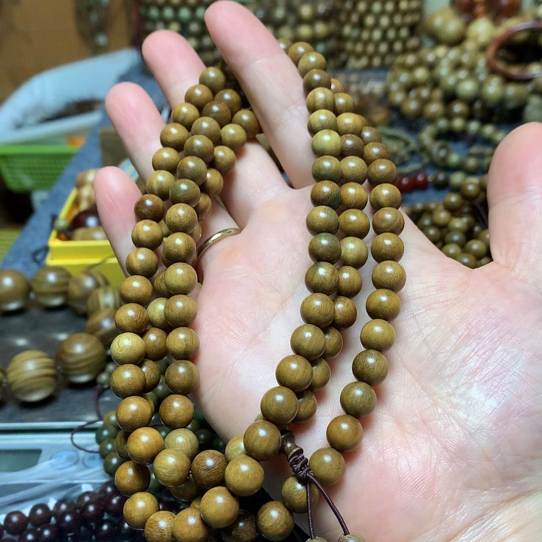 维腊木（绿檀）手串/手链抖****3