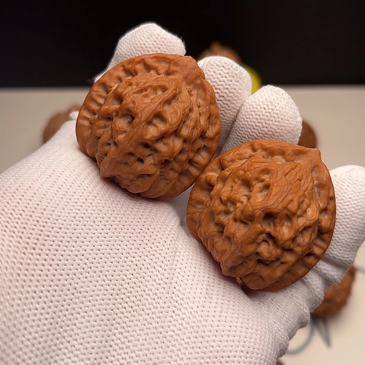 文玩核桃把件37全品佛肚