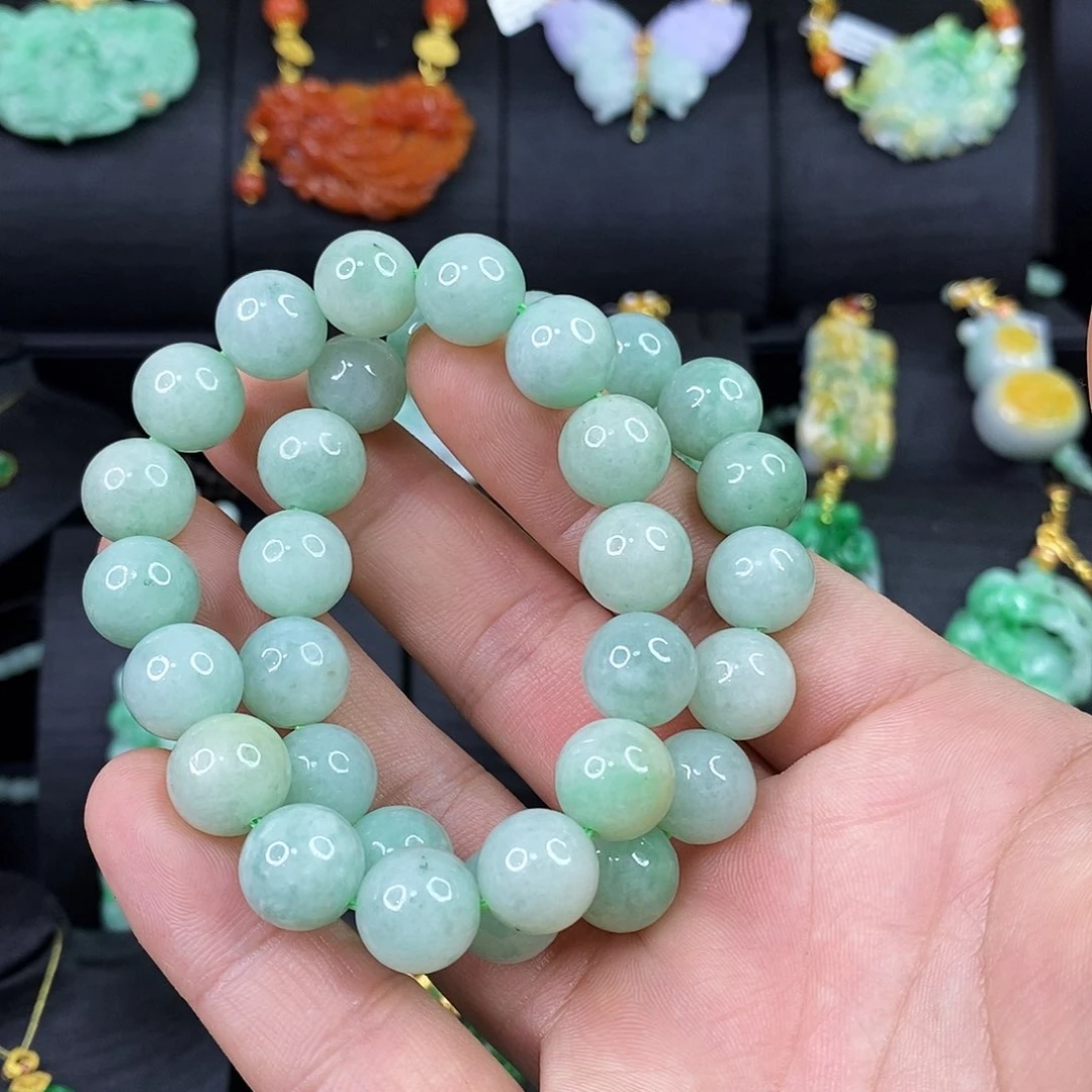 颈饰未镶嵌翡翠手链