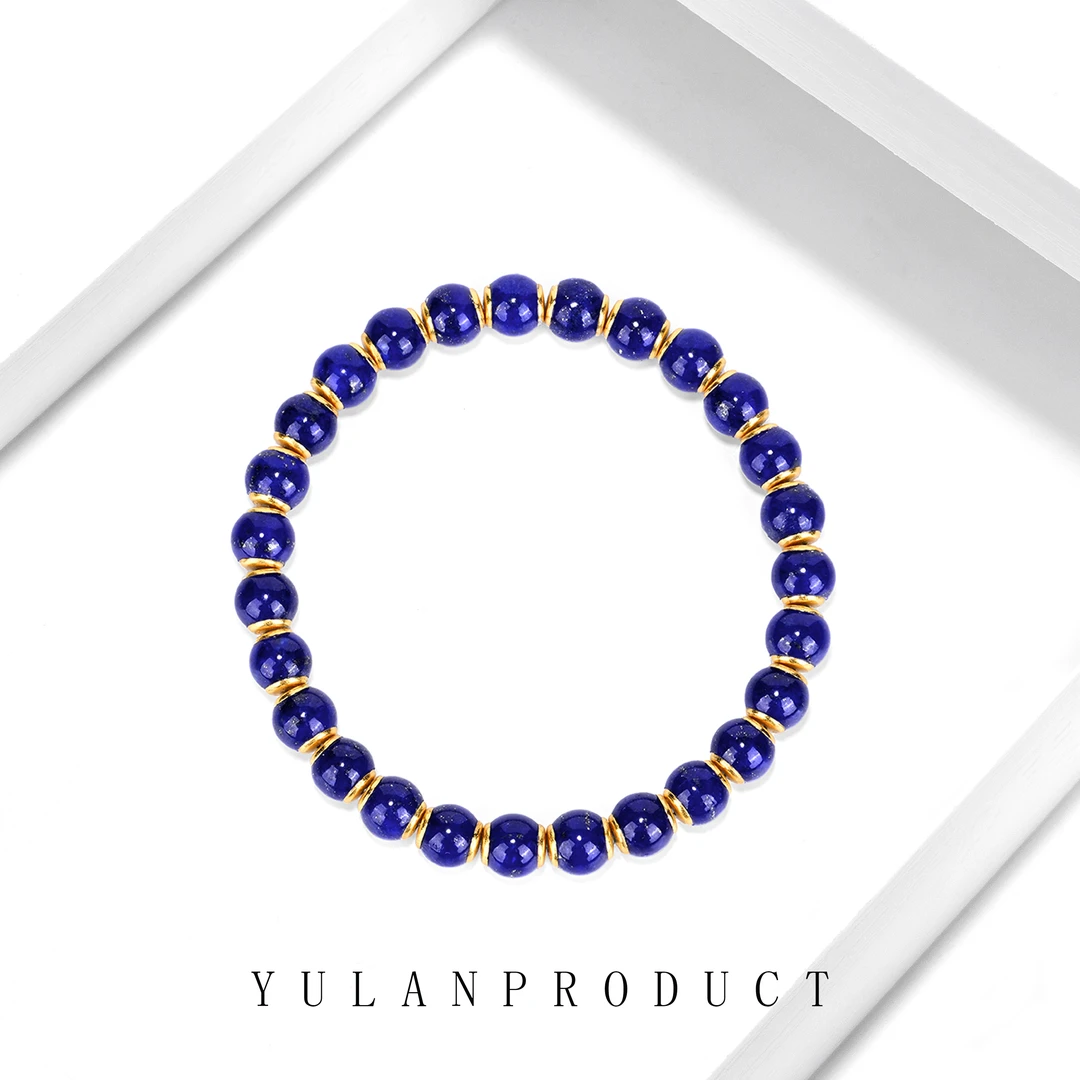 龙虎山界守战甲系列-「金盾」潮流店原创-青金石手串手工镶嵌