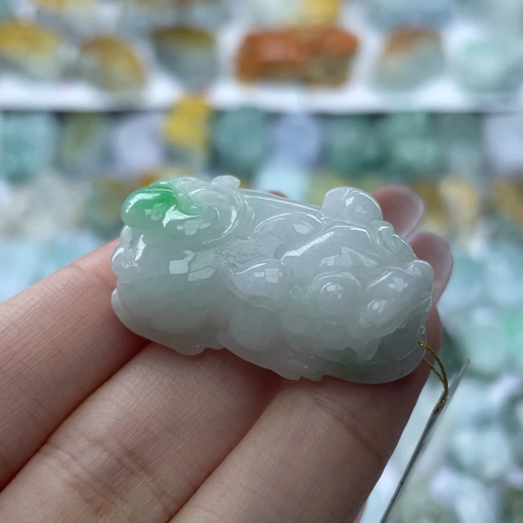 颈饰未镶嵌翡翠貔貅38