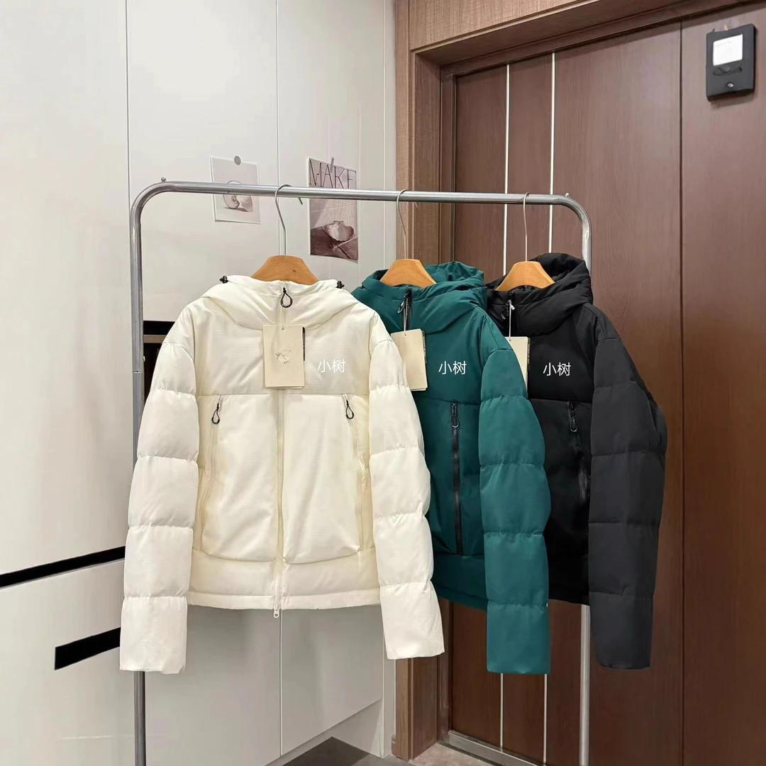 新款潮牌小树KL新款短外套男女防水防风羽绒服鹅绒服潮牌高品质外