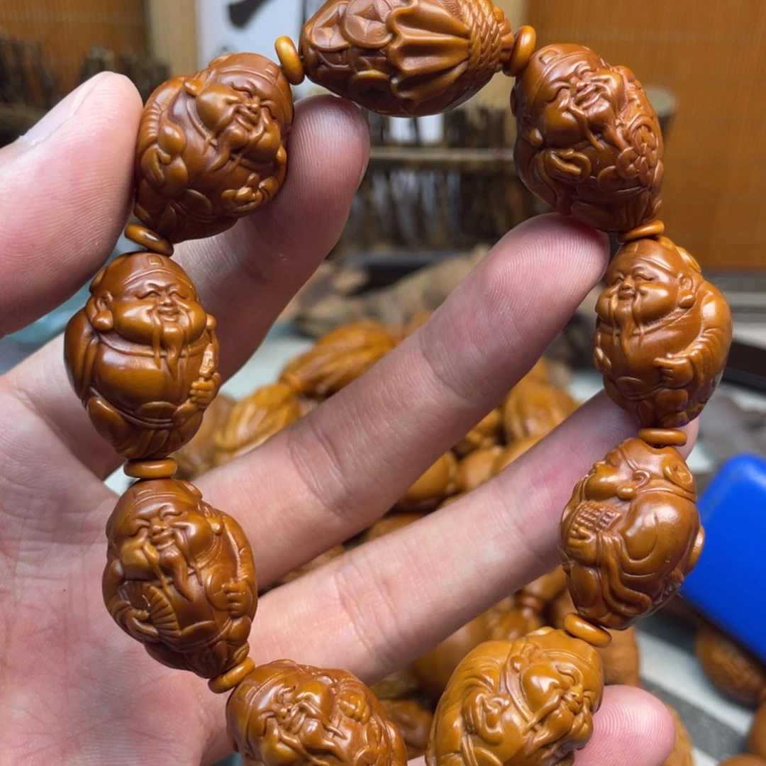 橄榄核手串/手链橄榄核雕工艺手串5119