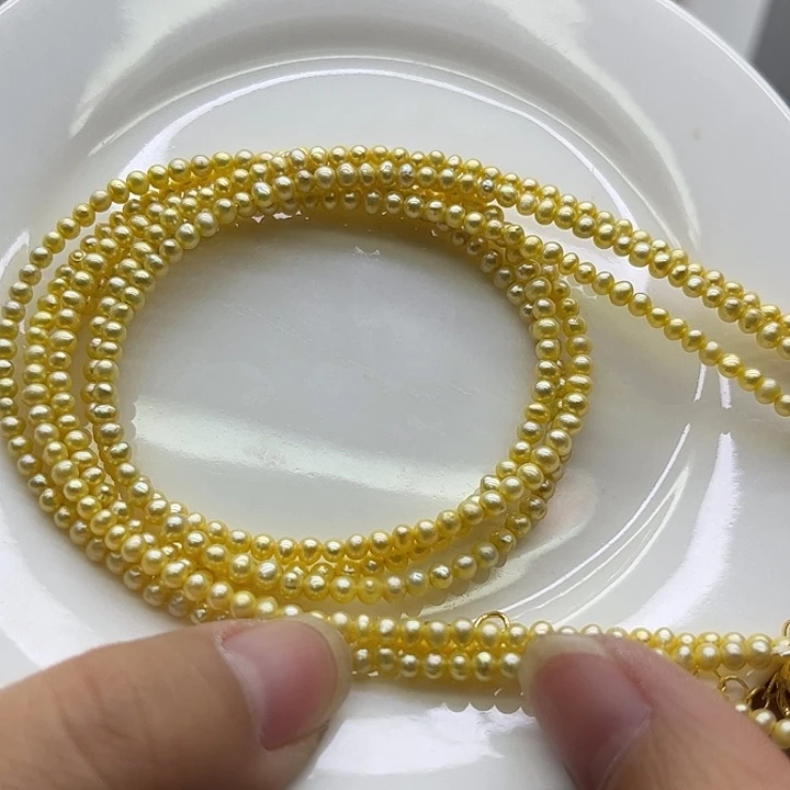 淡水珍珠未镶嵌颈饰