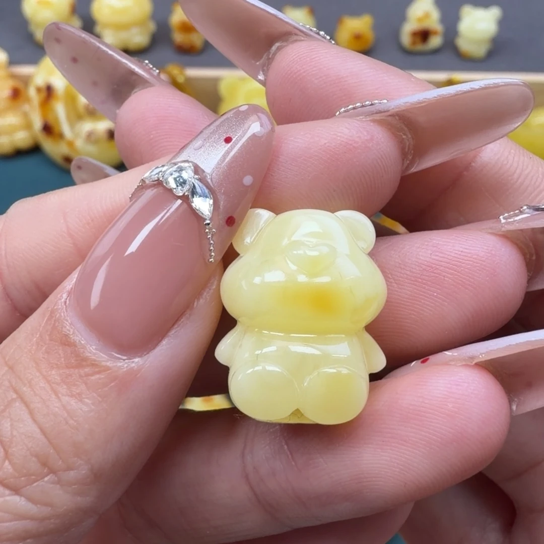 琥珀未镶嵌裸石蜜蜡