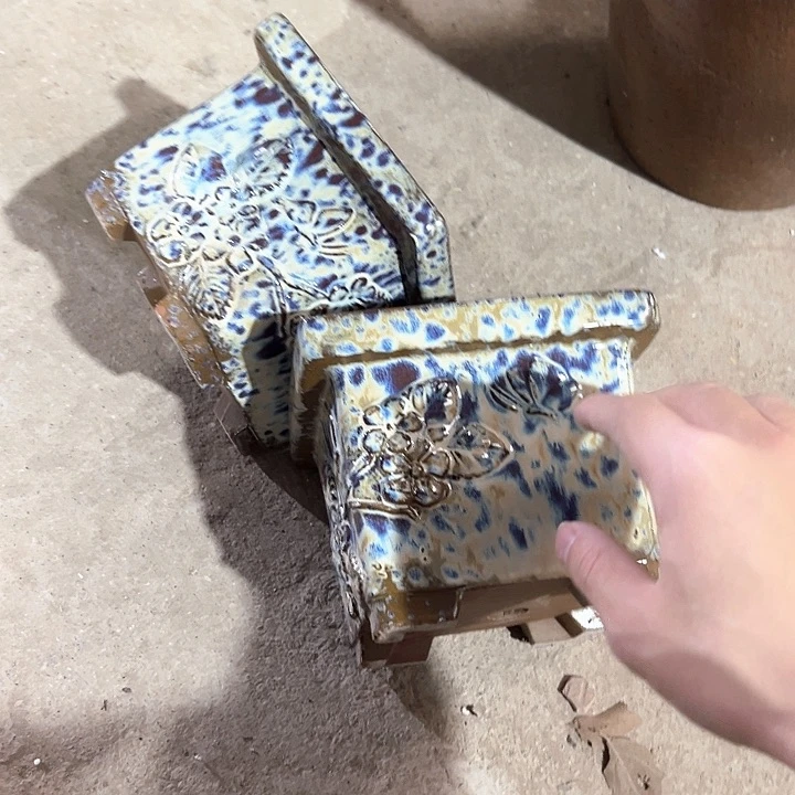 紫砂花盆次品次品次品