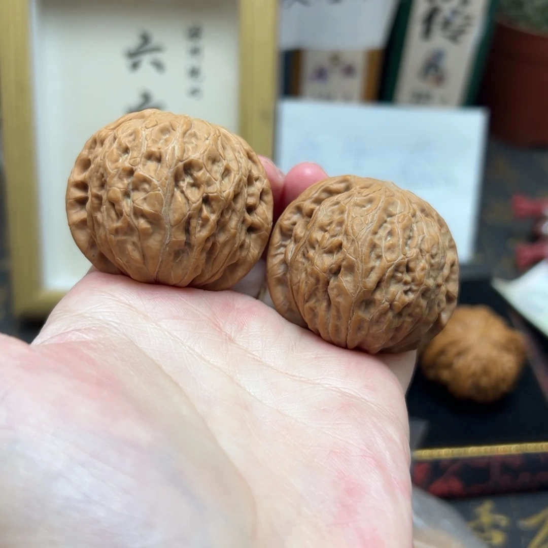 大***杷把件文玩核桃42铁锤全品