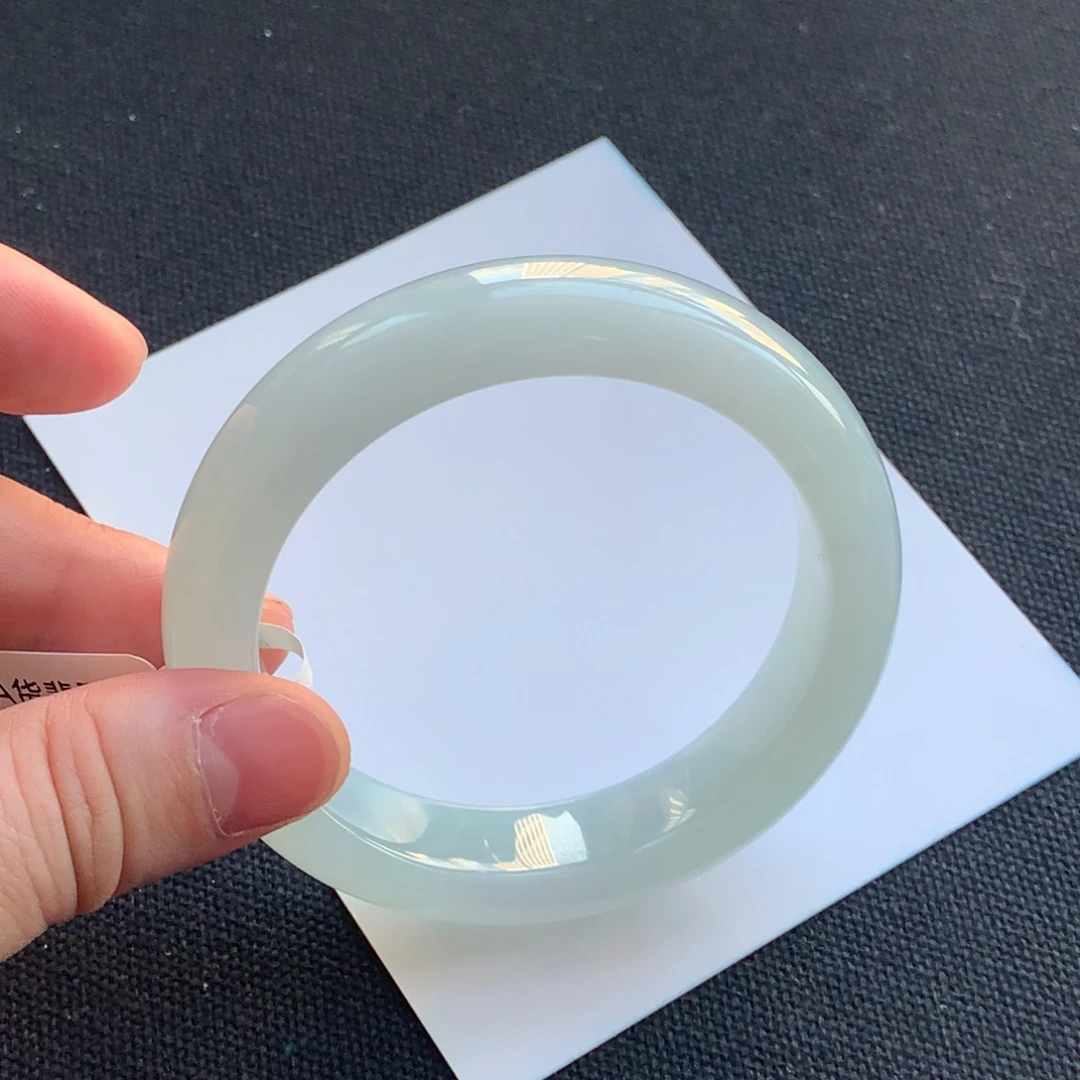 翡翠未镶嵌手镯11号