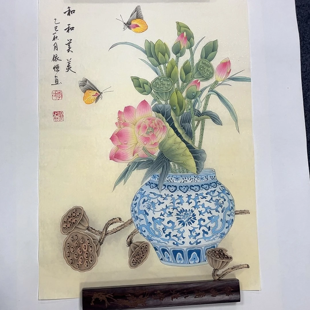 国画国画老师作品
