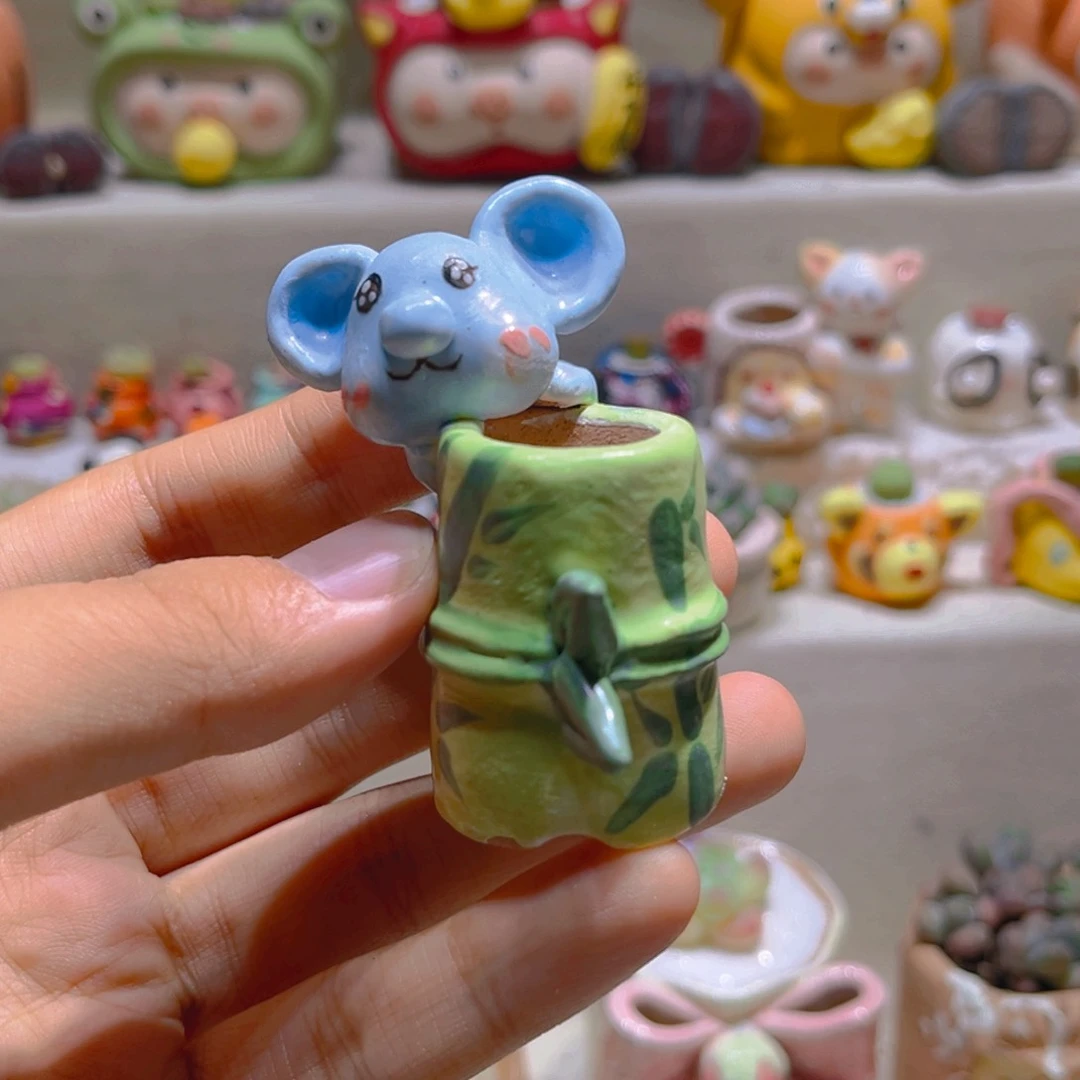 123纯手工制作重工盆盆