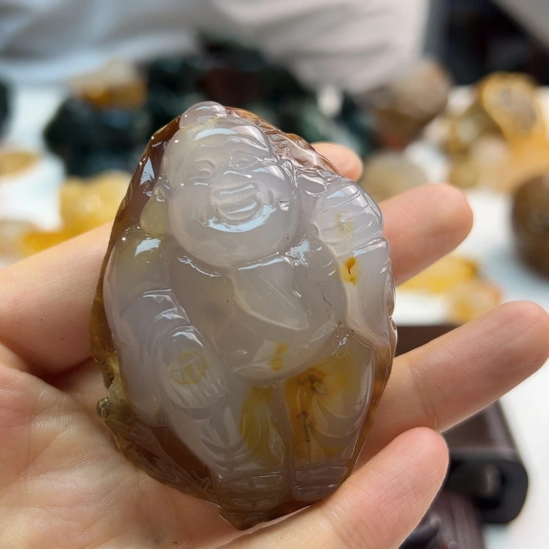 玛瑙/玉髓未镶嵌颈饰