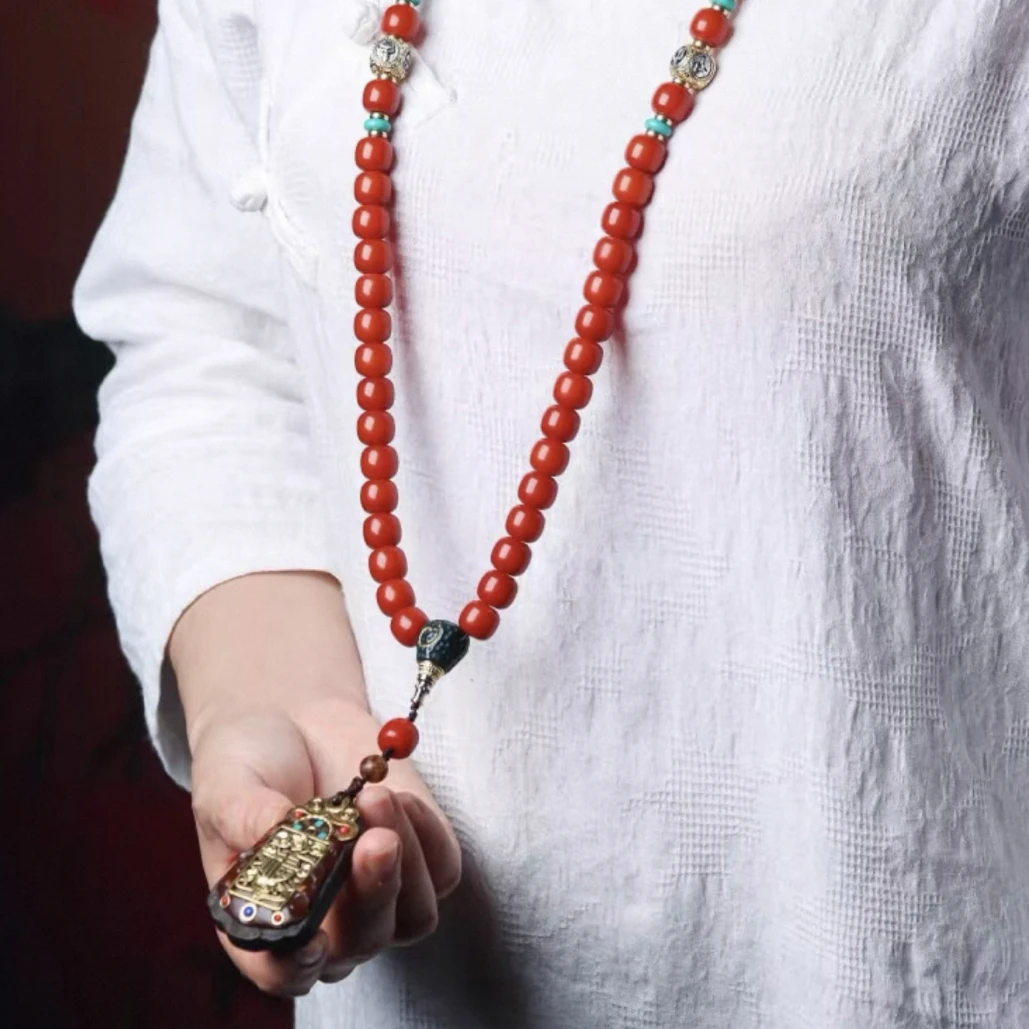 菩提满红橘肉多圈精选长串（无礼盒）PT067