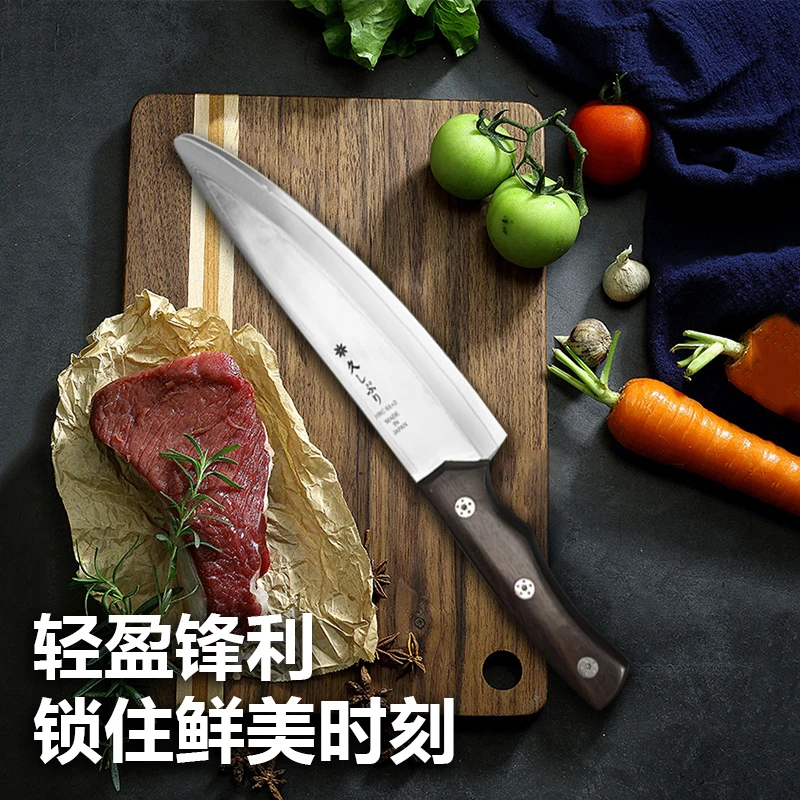 大马士革切肉切片刀厨房料理刀厨房刀具001