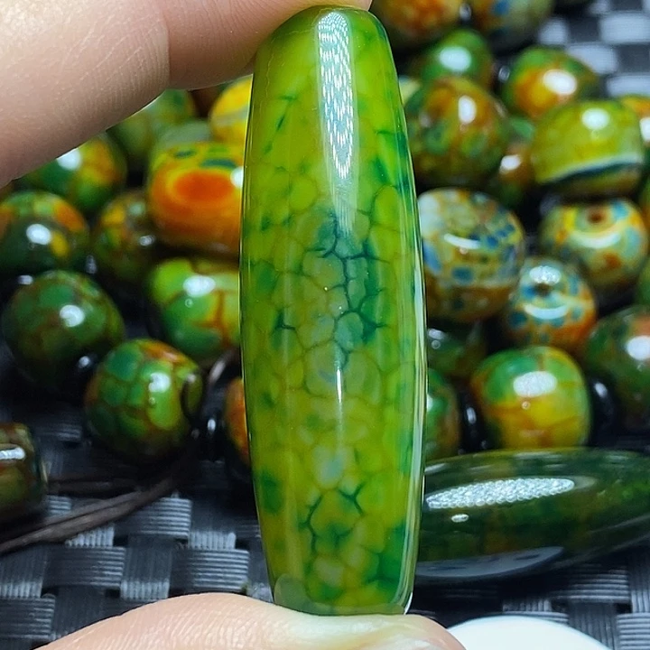 江***江玛瑙/玉髓合金颈饰