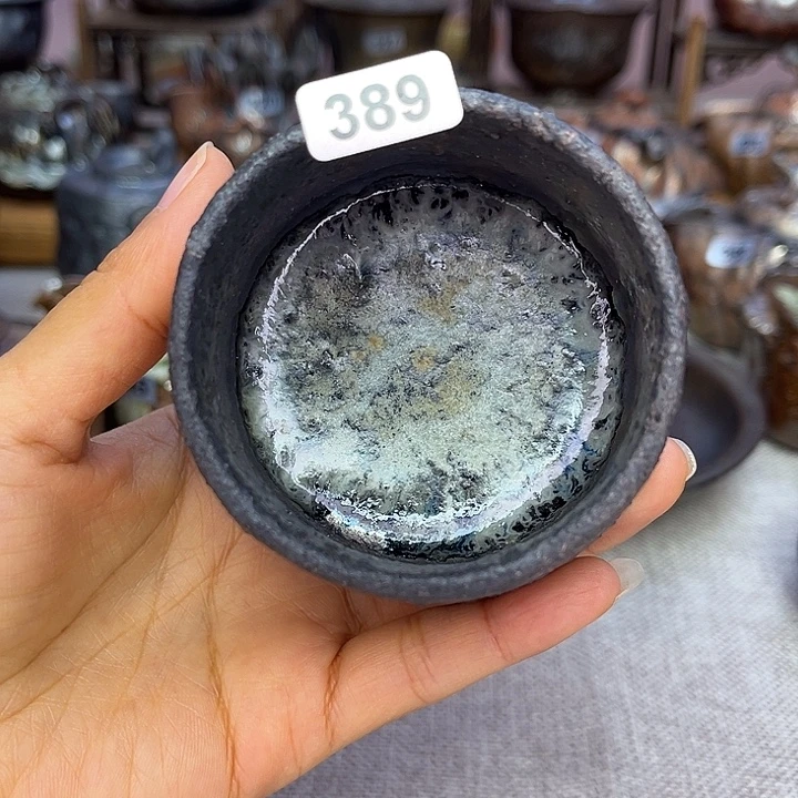 裸柴烧陶瓷手工茶器