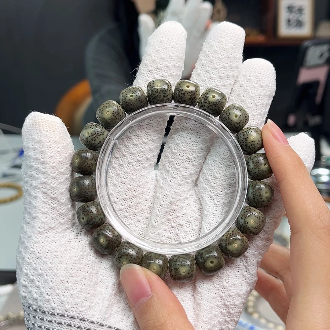 吊坠星月菩提卡12绿幽灵帝王绿单圈