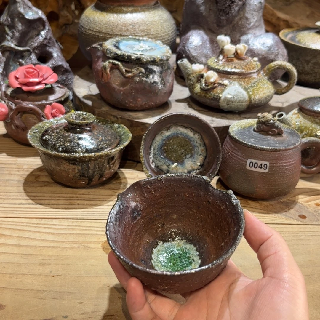 柴烧茶具福利茶具