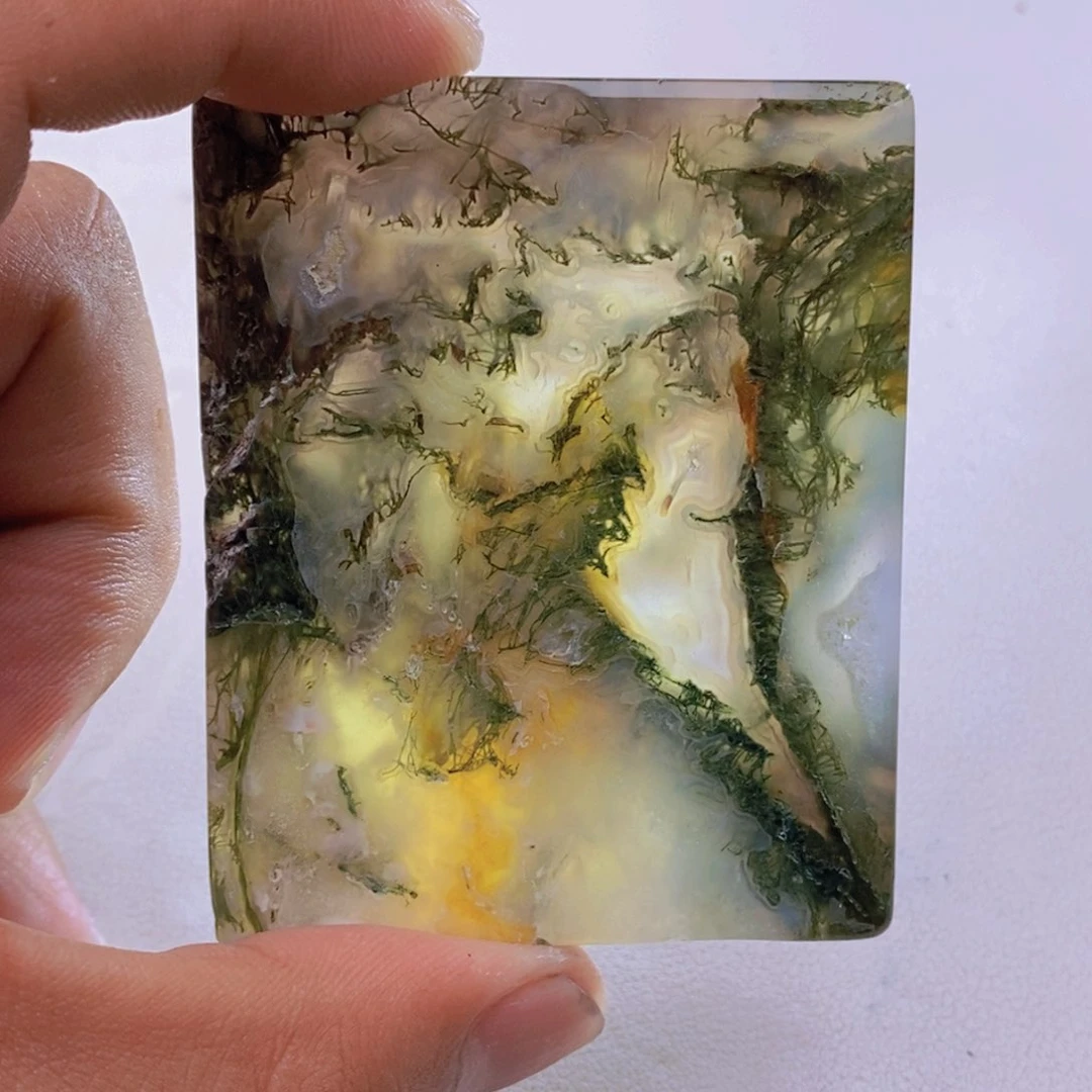 星***秋玛瑙/玉髓吊坠(不含链)未镶嵌