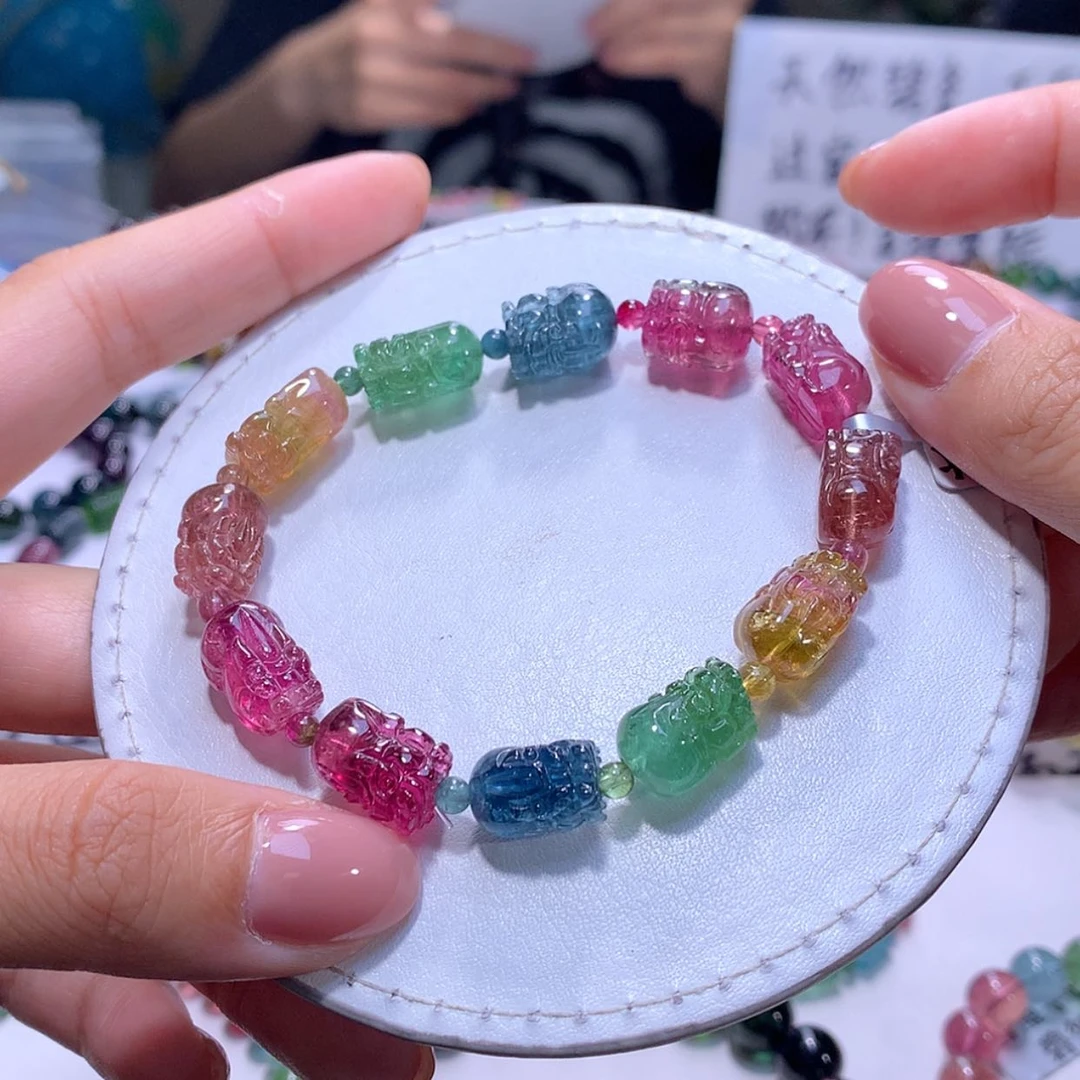 【闪购商品】未镶嵌手串碧玺8.8m
