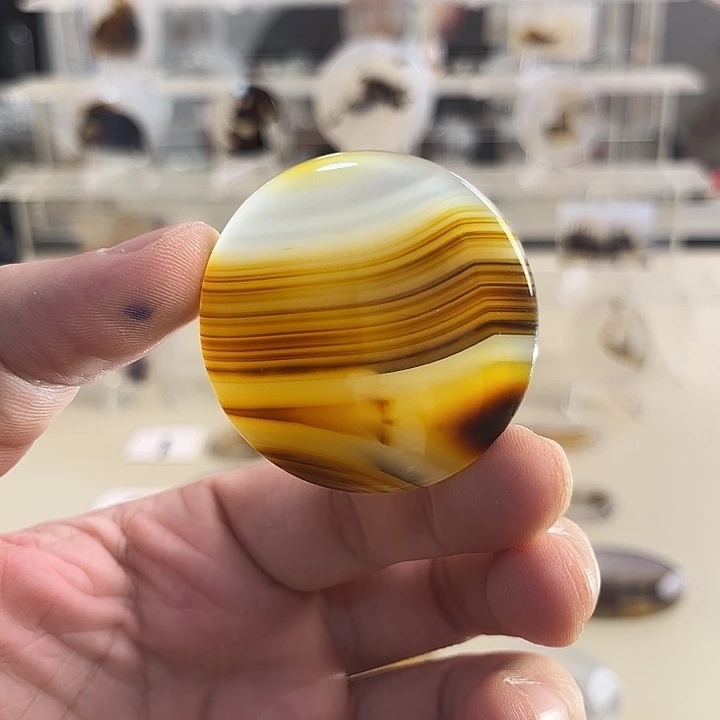 玛瑙/玉髓吊坠(不含链)未镶嵌