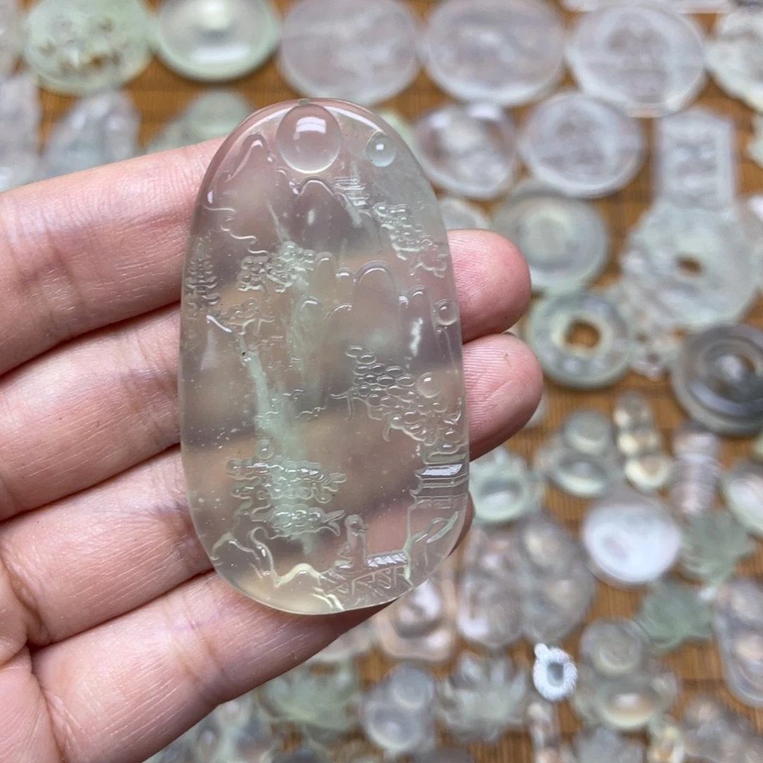 未镶嵌蛇纹石玉颈饰