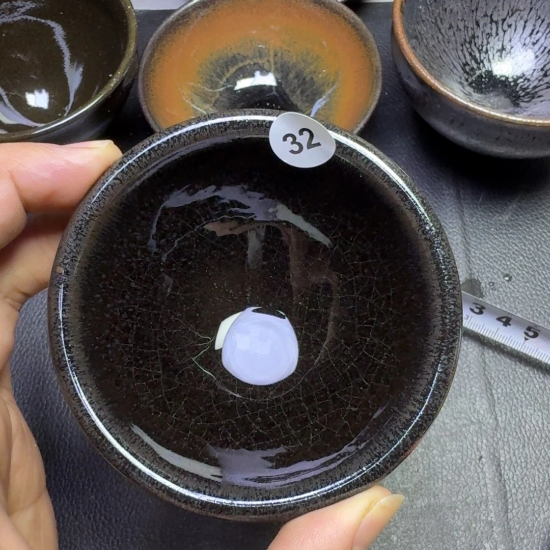 摆件古时茶器建窑建盏32