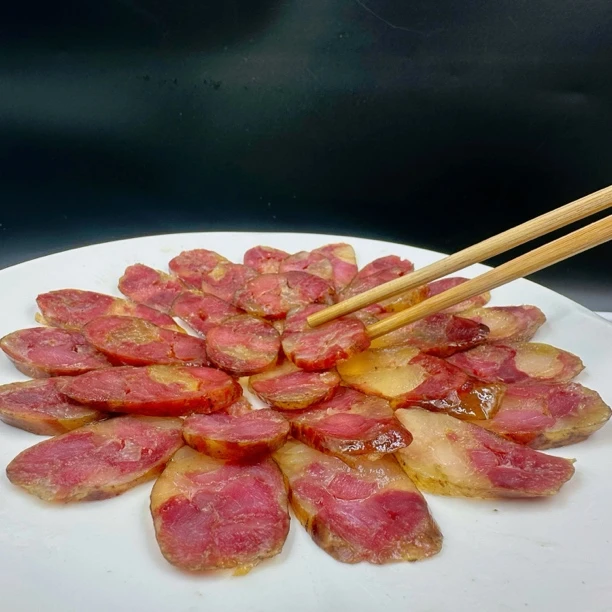 贵州柴火烟熏香肠原味香肠纯手工古法工艺传统放心品质真空包装