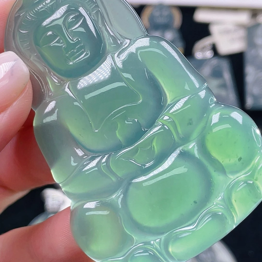 颈饰未镶嵌翡翠12，