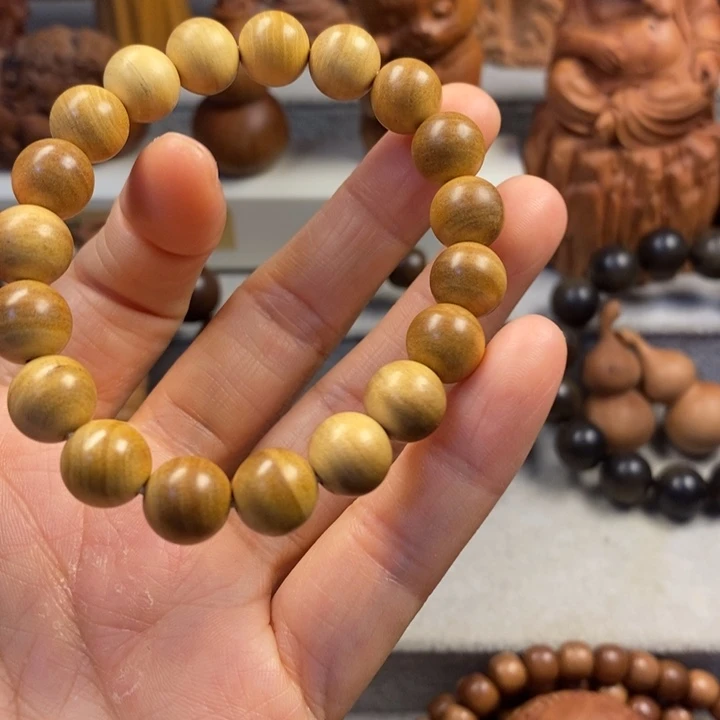 手串/手链檀香木老山檀奶香味1.0黄肉