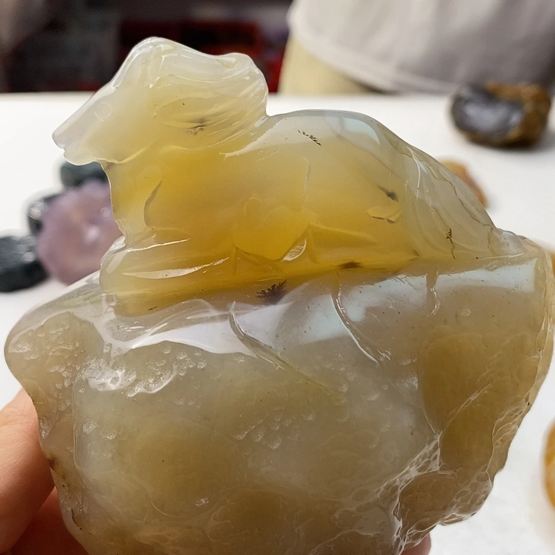 玛瑙/玉髓未镶嵌颈饰