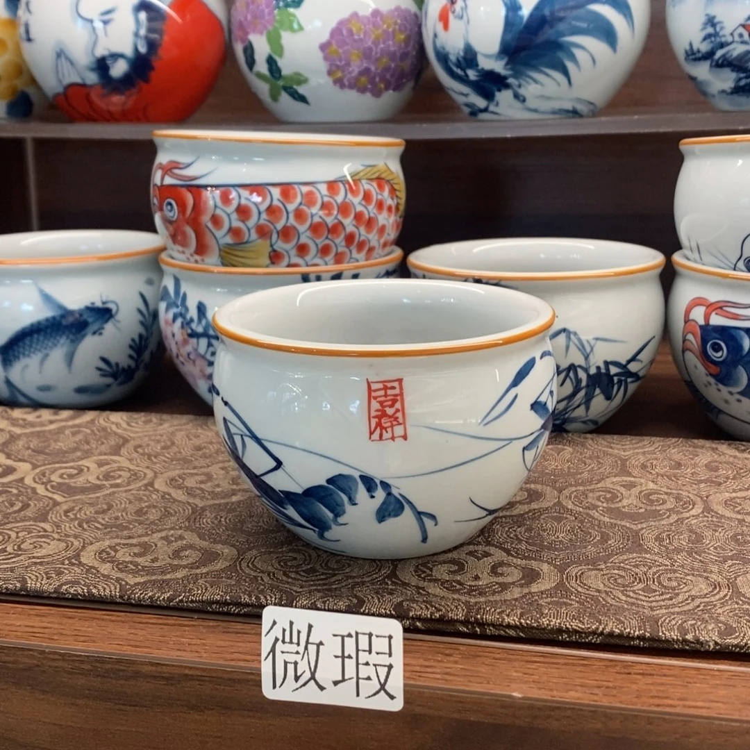 釉下彩手工绘制手工绘制