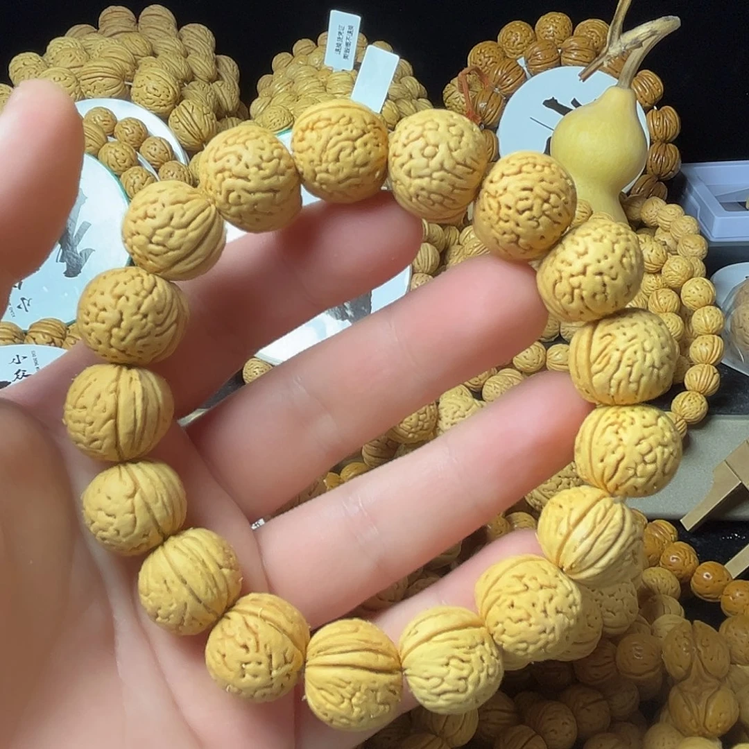 桃核手串18尺寸王者南瓜