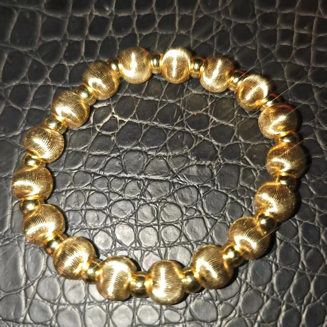 原创轻奢时尚百搭黄色手链    多样性发其一w516033