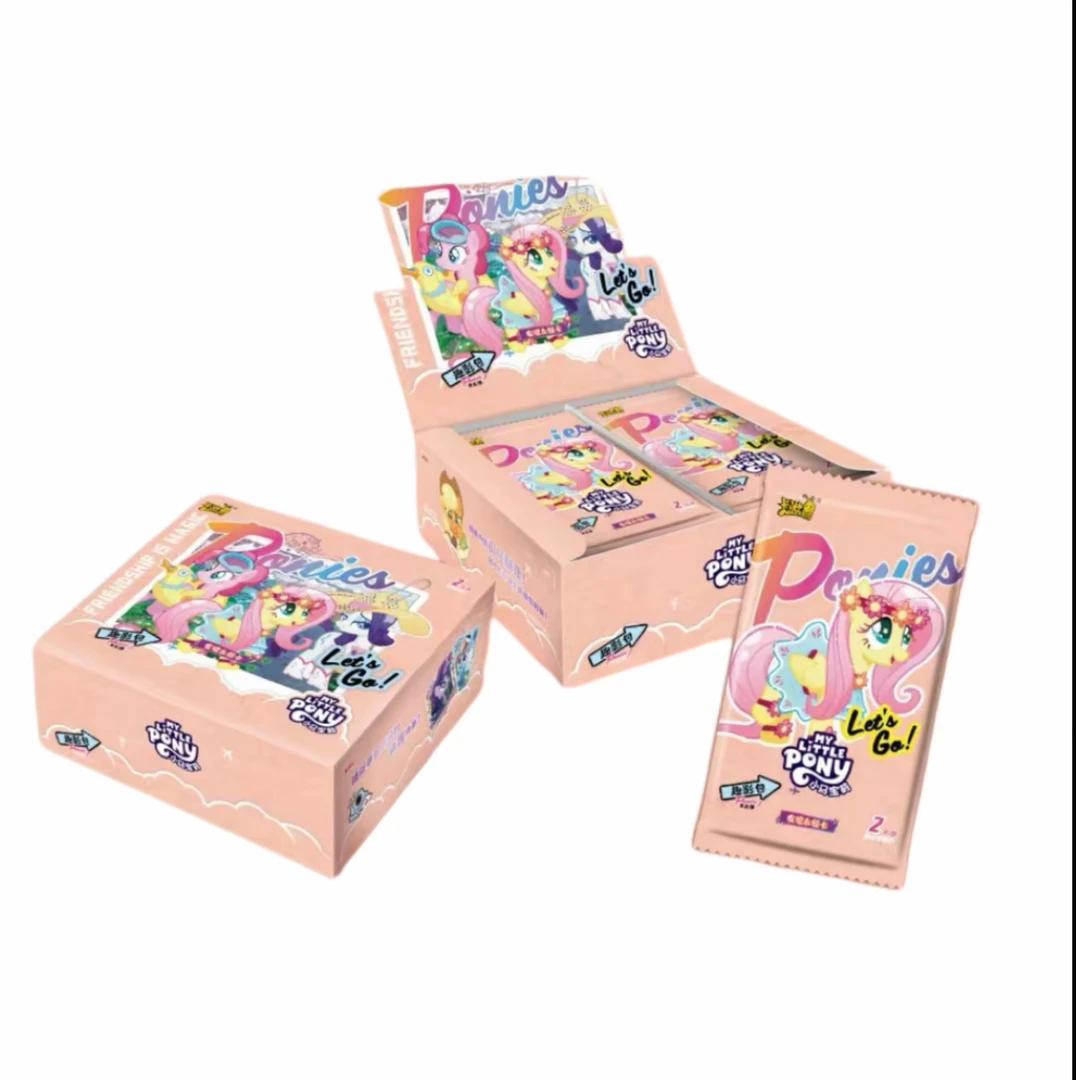 【猪蹄炸炸大胃王】卡游小马宝莉趣影五收藏卡牌盲盒（代拆）