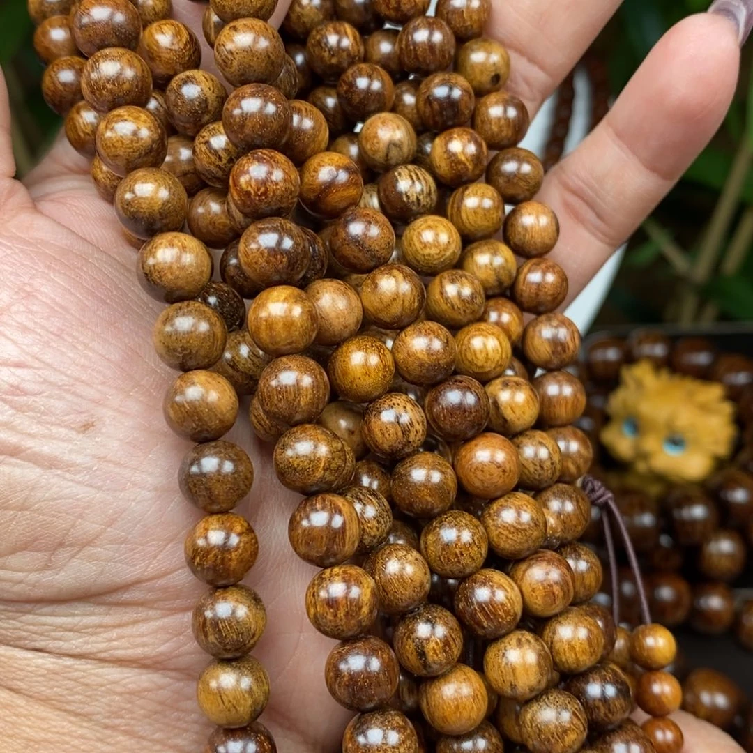 贡木手串/手链吴*毛贡木0.8的3串